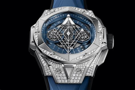 hublot big bang sang bleu titanium